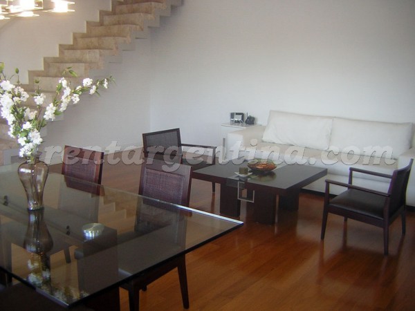 Cossettini and Pealoza I: Apartment for rent in Puerto Madero