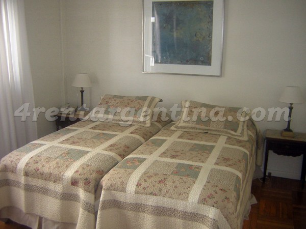 Azcuenaga and Juncal III: Apartment for rent in Recoleta