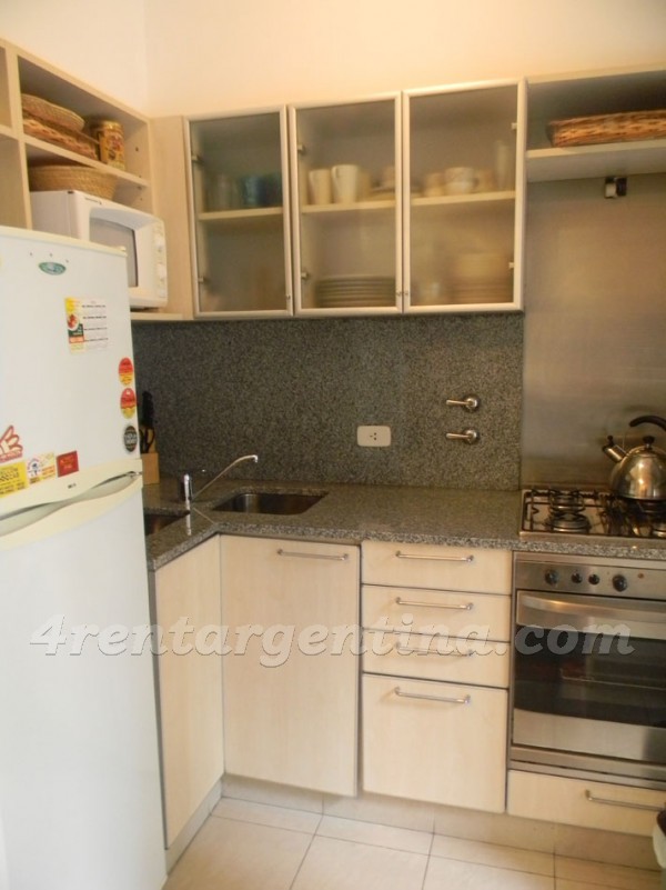 Arenales and Salguero III: Furnished apartment in Palermo