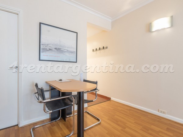 Juncal and Libertad I: Furnished apartment in Recoleta