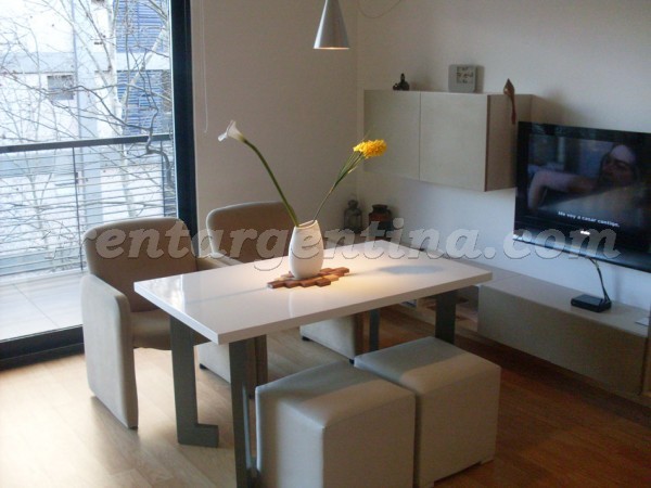 Araoz and Las Heras II, apartment fully equipped