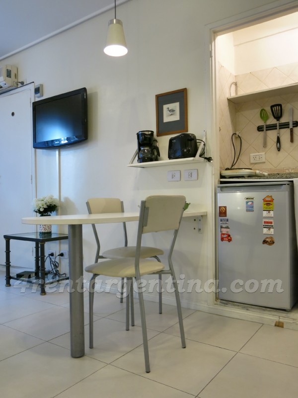 Vicente Lopez and Rodriguez Pea: Furnished apartment in Recoleta