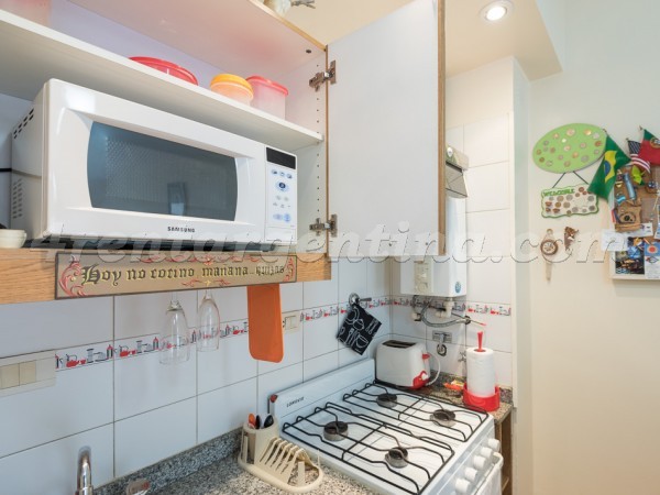 Laprida and Charcas, apartment fully equipped