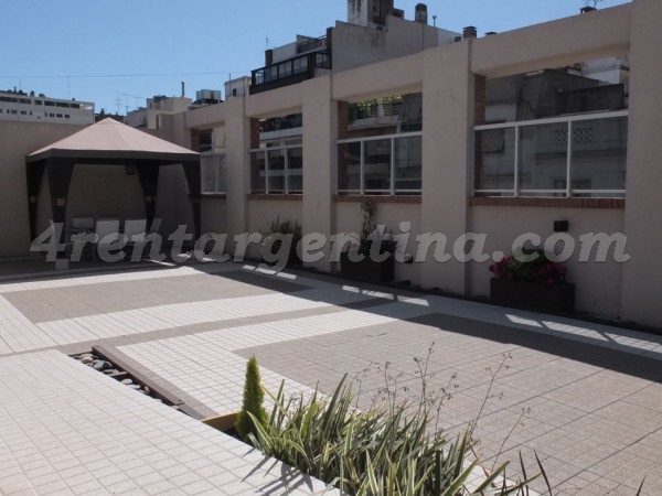 Senillosa and Rosario III: Furnished apartment in Caballito