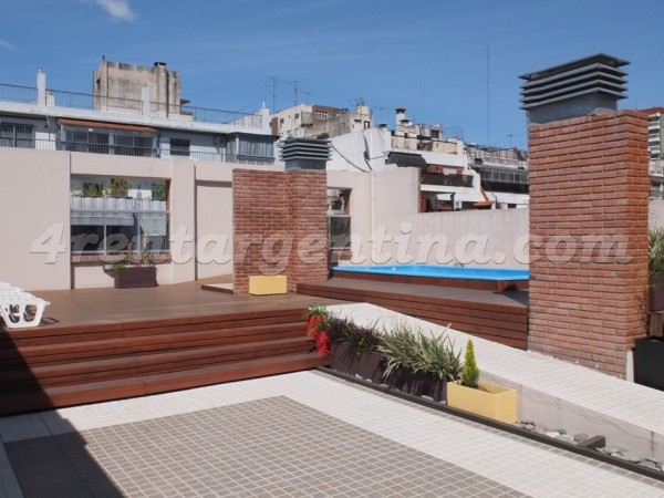Senillosa and Rosario VI: Furnished apartment in Caballito