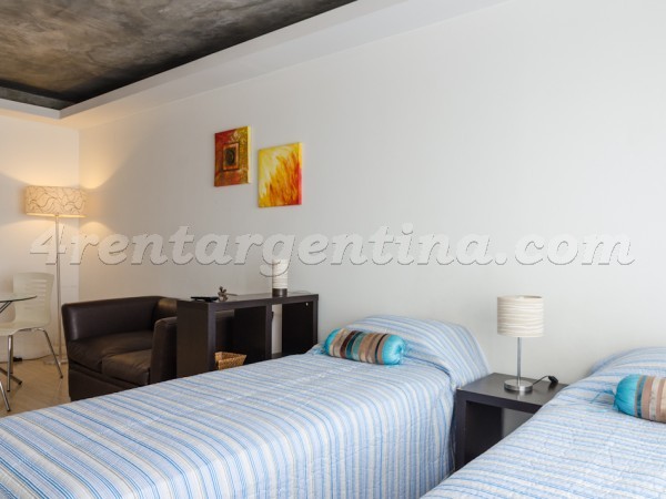 Laprida and Juncal VI: Furnished apartment in Recoleta