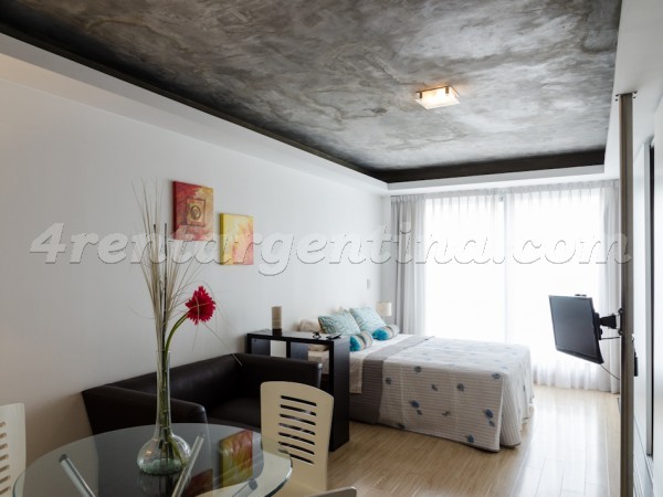 Laprida and Juncal VI: Furnished apartment in Recoleta