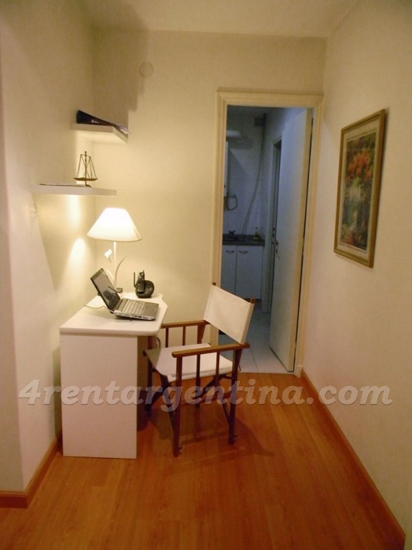 Juncal and Azcuenaga I: Furnished apartment in Recoleta
