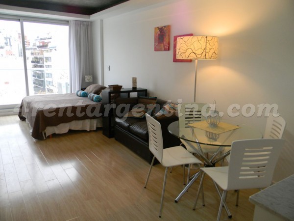 Laprida et Juncal XII: Furnished apartment in Recoleta