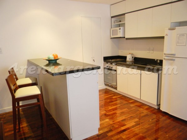 Riobamba and M.T. de Alvear, apartment fully equipped