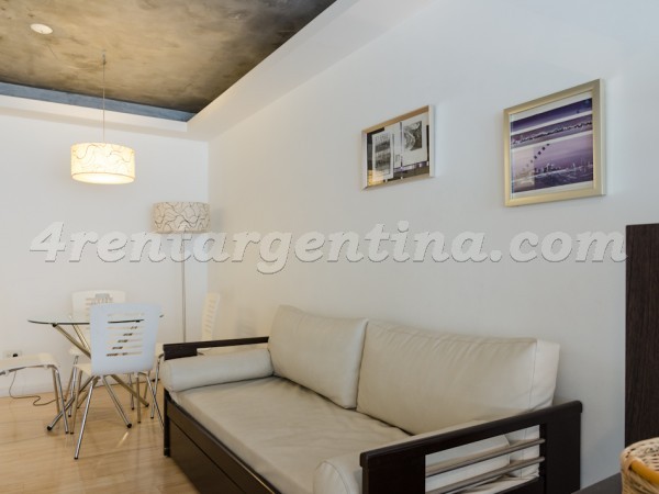 Laprida and Juncal XV, apartment fully equipped