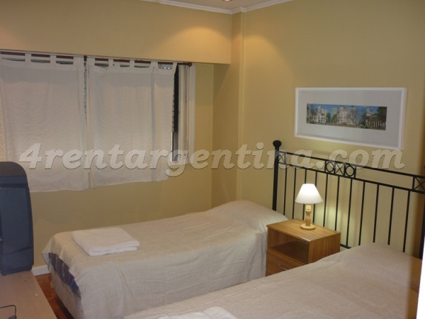 Araoz and Santa Fe, apartment fully equipped