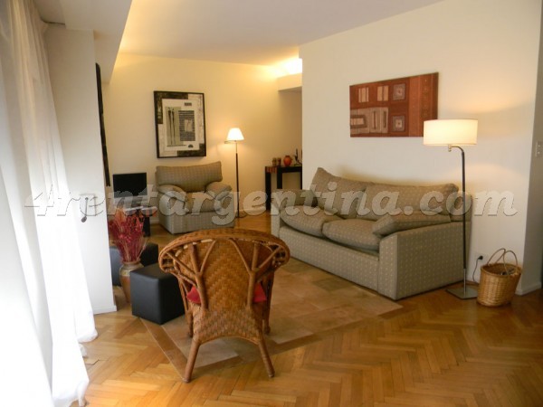 Galileo and Las Heras, apartment fully equipped