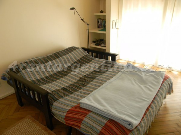 Galileo and Las Heras: Furnished apartment in Recoleta