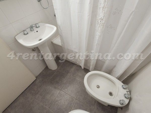 Azcuenaga and Las Heras I, apartment fully equipped