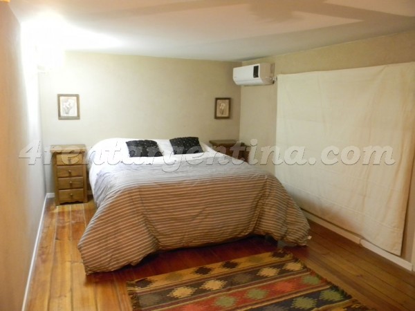 Azcuenaga and Juncal II, apartment fully equipped