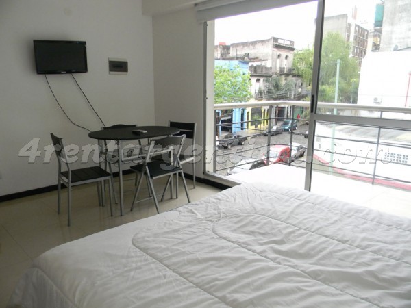 Bustamante and Guardia Vieja I: Furnished apartment in Abasto