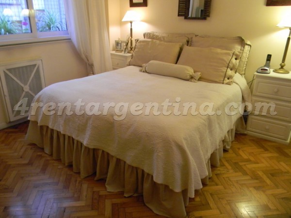 Coronel Diaz and Charcas: Furnished apartment in Palermo