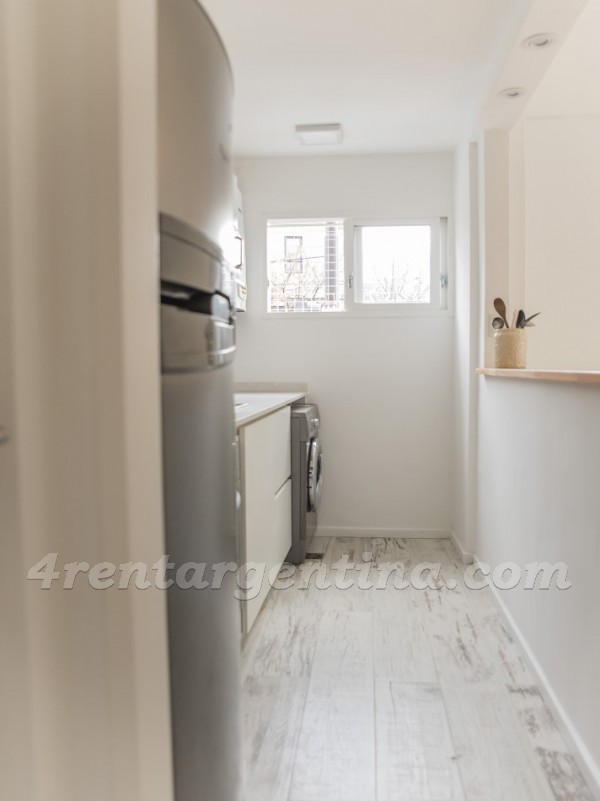 Malabia and Niceto Vega, apartment fully equipped
