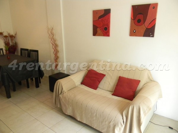 Bustamante and Charcas IV: Furnished apartment in Palermo