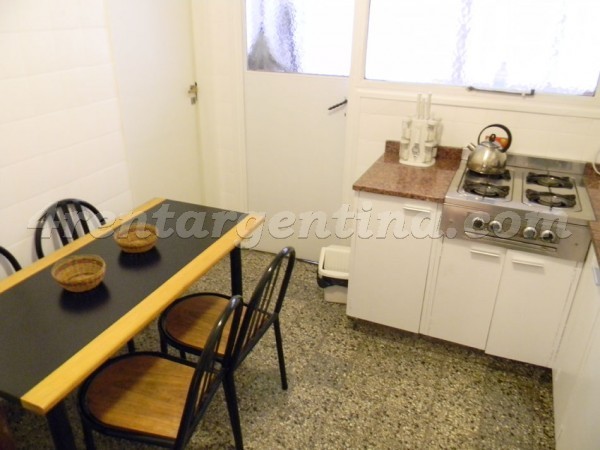 Bustamante and Las Heras I: Apartment for rent in Recoleta