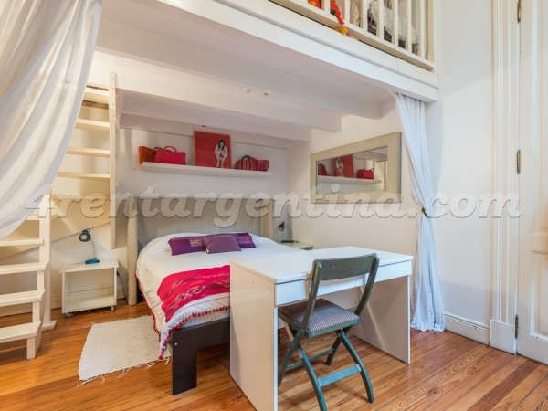 Pea et Barrientos: Furnished apartment in Recoleta
