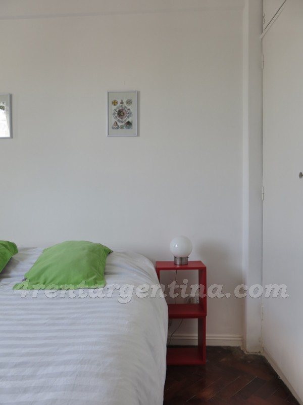 Honduras and Scalabrini Ortiz: Furnished apartment in Palermo