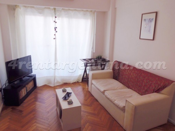 Laprida and Mansilla I, apartment fully equipped