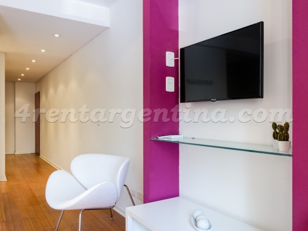 Rodriguez Pea and Sarmiento VIII: Furnished apartment in Downtown