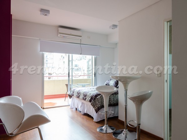 Rodriguez Pea and Sarmiento XVII: Furnished apartment in Downtown