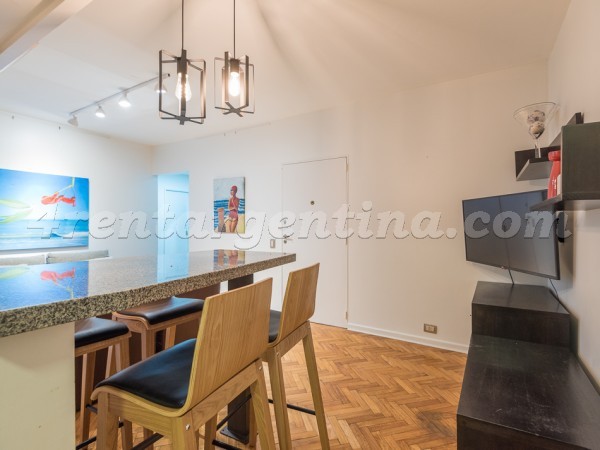 Pacheco de Melo and Laprida I, apartment fully equipped