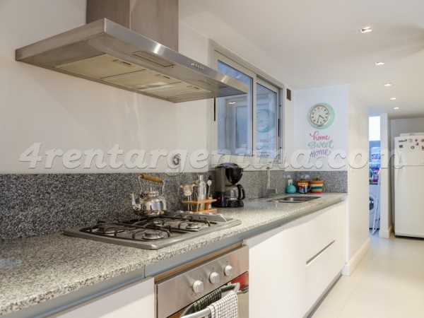Vicente Lopez and Pueyrredon X: Furnished apartment in Recoleta