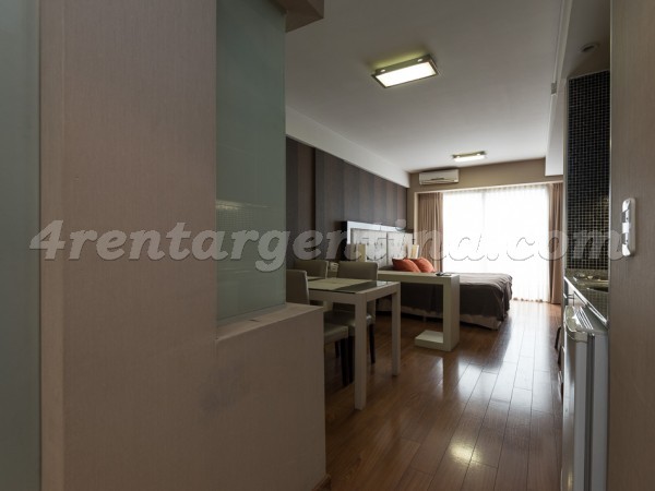 Libertad and Juncal III: Furnished apartment in Recoleta
