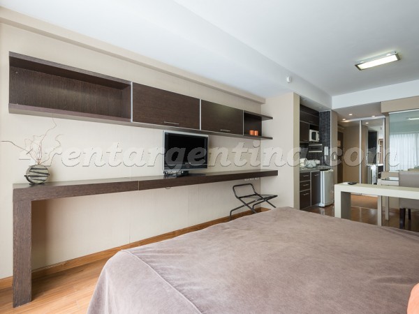 Libertad and Juncal VI: Furnished apartment in Recoleta