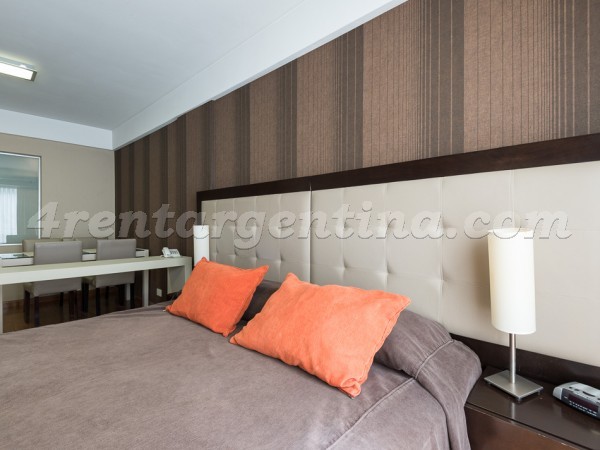 Libertad and Juncal XV: Furnished apartment in Recoleta
