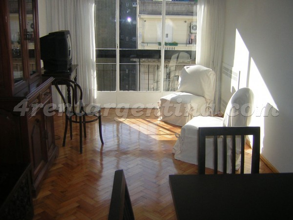 Lavalle and Montevideo, apartment fully equipped