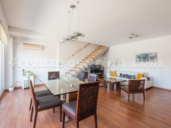 Cossettini and Pealoza I: Apartment for rent in Puerto Madero