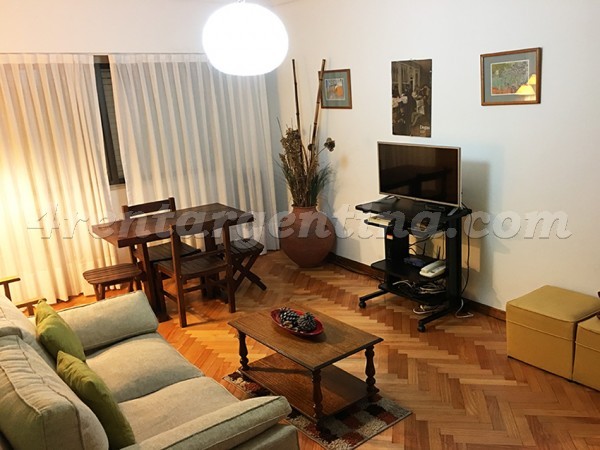 Paraguay and Coronel Diaz: Furnished apartment in Palermo