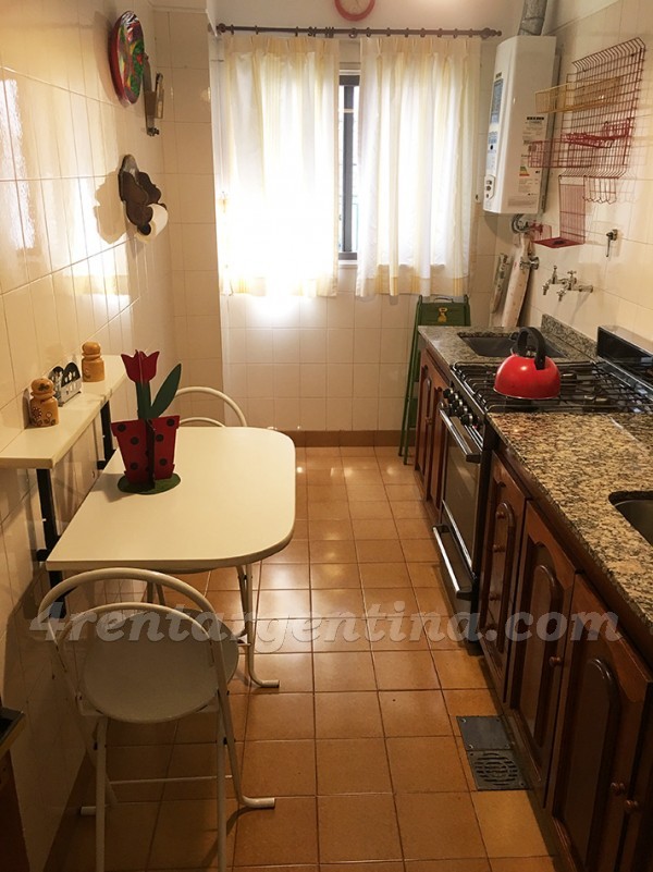 Paraguay and Coronel Diaz: Furnished apartment in Palermo