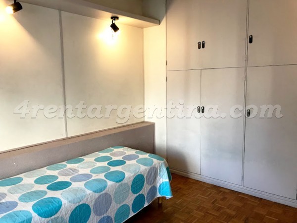 Av. Las Heras 1800: Apartamento en Alquiler Temporario