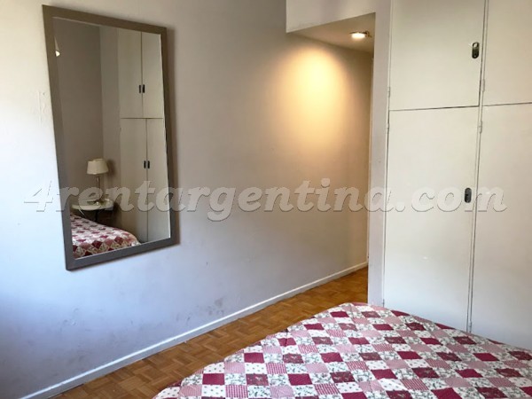 Departamento Amoblado en Av. Las Heras 1800, Recoleta