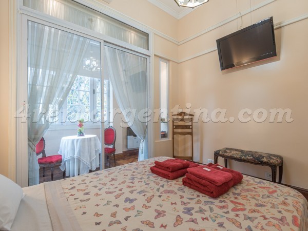 Coronel Diaz and Santa Fe, apartment fully equipped