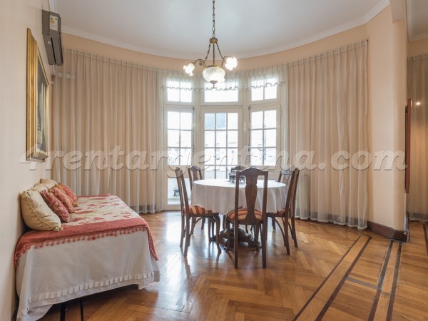 Coronel Diaz and Santa Fe: Apartment for rent in Palermo