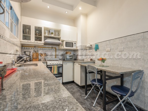 Coronel Diaz and Santa Fe: Furnished apartment in Palermo