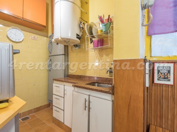 San Jose and Belgrano: Furnished apartment in Congreso