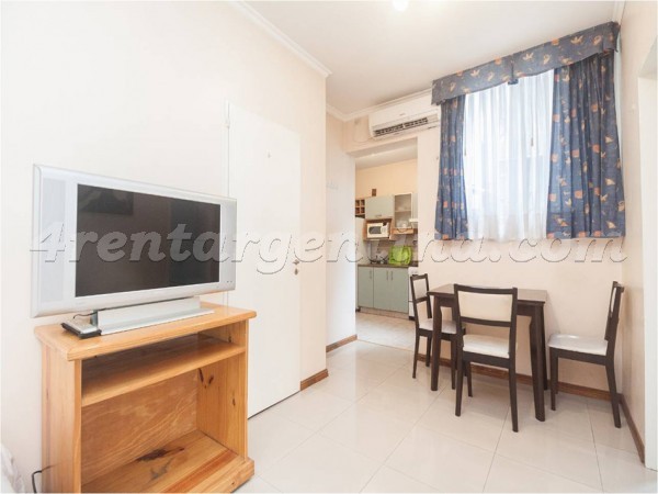 Libertad and Corrientes I: Furnished apartment in Downtown
