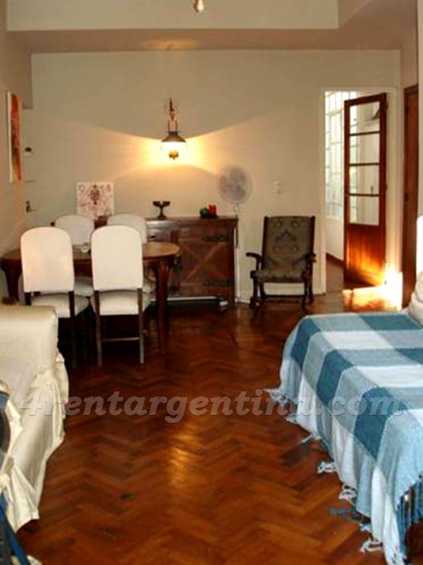 Charcas and Araoz, apartment fully equipped