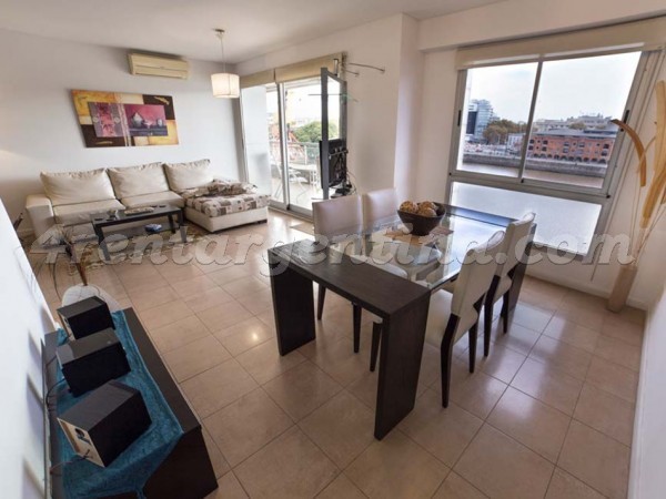Cossettini and Pe�aloza II: Furnished apartment in Puerto Madero