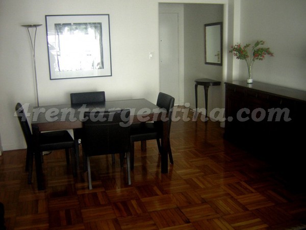 Azcuenaga and Juncal III: Apartment for rent in Buenos Aires