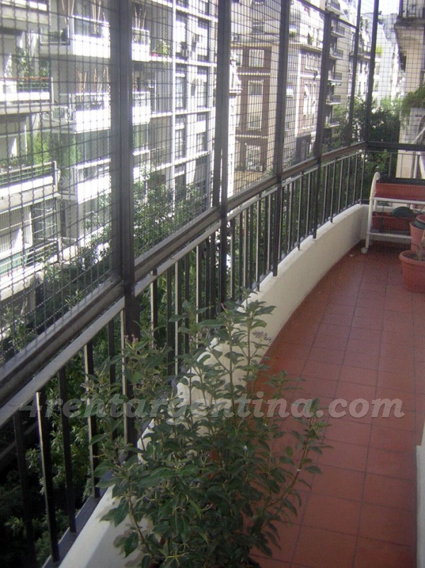 Apartamento Amoblado en Azcuenaga y Juncal III, Recoleta